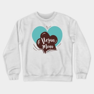 Vegan Chef Hat Crewneck Sweatshirt